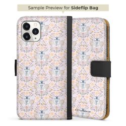 Sideflip mit langer Lasche schwarz