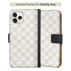 Sideflip mit langer Lasche schwarz