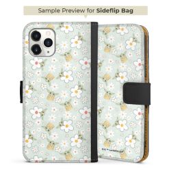 Sideflip Fodral med flap svart