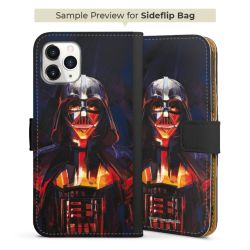 Sideflip mit langer Lasche schwarz