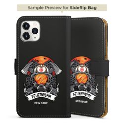 Sideflip with flap  black