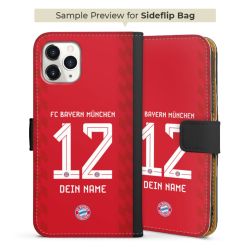 Sideflip mit Lasche schwarz