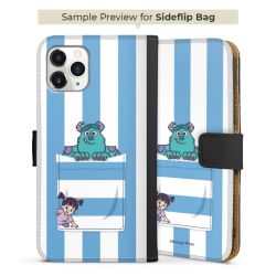 Sideflip mit Lasche schwarz