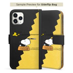 Sideflip with flap  black