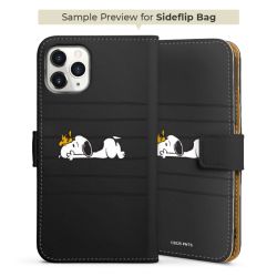 Sideflip with flap  black