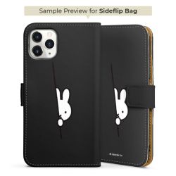 Sideflip Fodral med flap svart