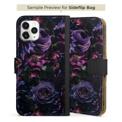 Sideflip Fodral med flap svart