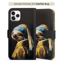 Sideflip Fodral med flap svart