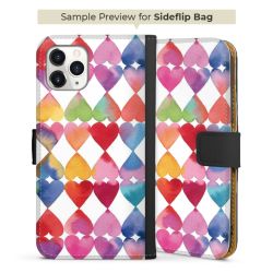 Sideflip Fodral med flap svart