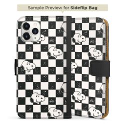 Sideflip Fodral med flap svart