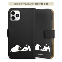 Sideflip Fodral med flap svart