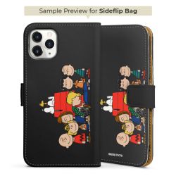 Sideflip Fodral med flap svart