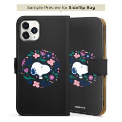 Sideflip Fodral med flap svart