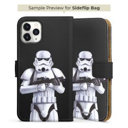 Sideflip with flap  black