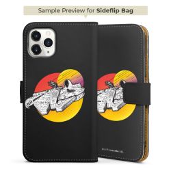 Sideflip with flap  black