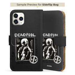 Sideflip with flap black/lateral flap