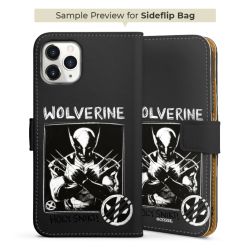 Sideflip with flap black/lateral flap