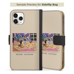 Sideflip Fodral med flap svart