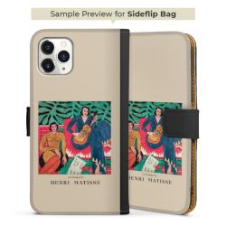 Sideflip Fodral med flap svart