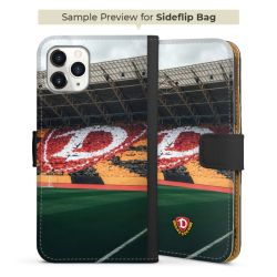 Sideflip mit langer Lasche schwarz