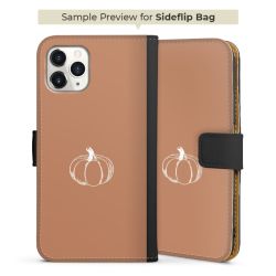 Sideflip Fodral med flap svart