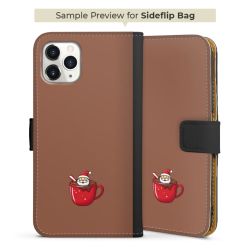 Sideflip with flap  black