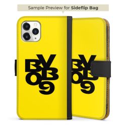 Sideflip Fodral med flap svart