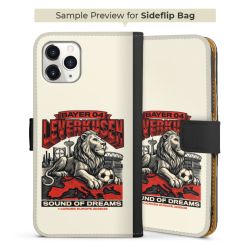 Sideflip mit langer Lasche schwarz