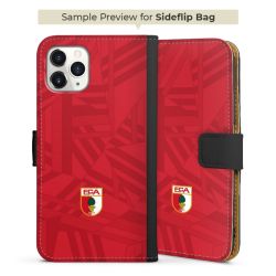 Sideflip mit langer Lasche schwarz