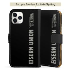 Sideflip mit langer Lasche schwarz