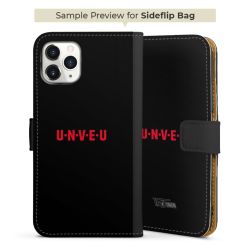 Sideflip mit langer Lasche schwarz