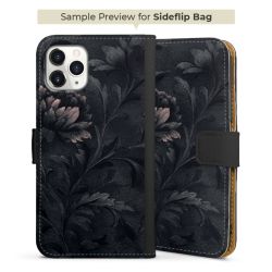 Sideflip Fodral med flap svart