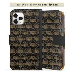 Sideflip mit langer Lasche schwarz