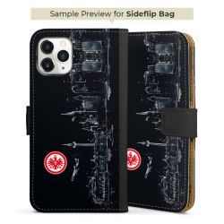 Sideflip mit langer Lasche schwarz