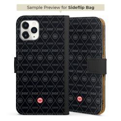 Sideflip mit langer Lasche schwarz