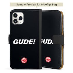 Sideflip mit langer Lasche schwarz