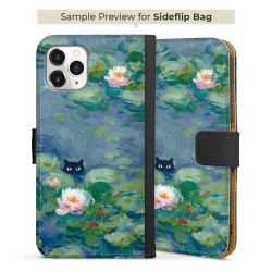 Sideflip with flap  black