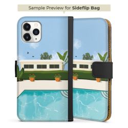 Sideflip with flap black/lateral flap