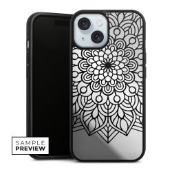 Mandala Indien Noir sans Fond