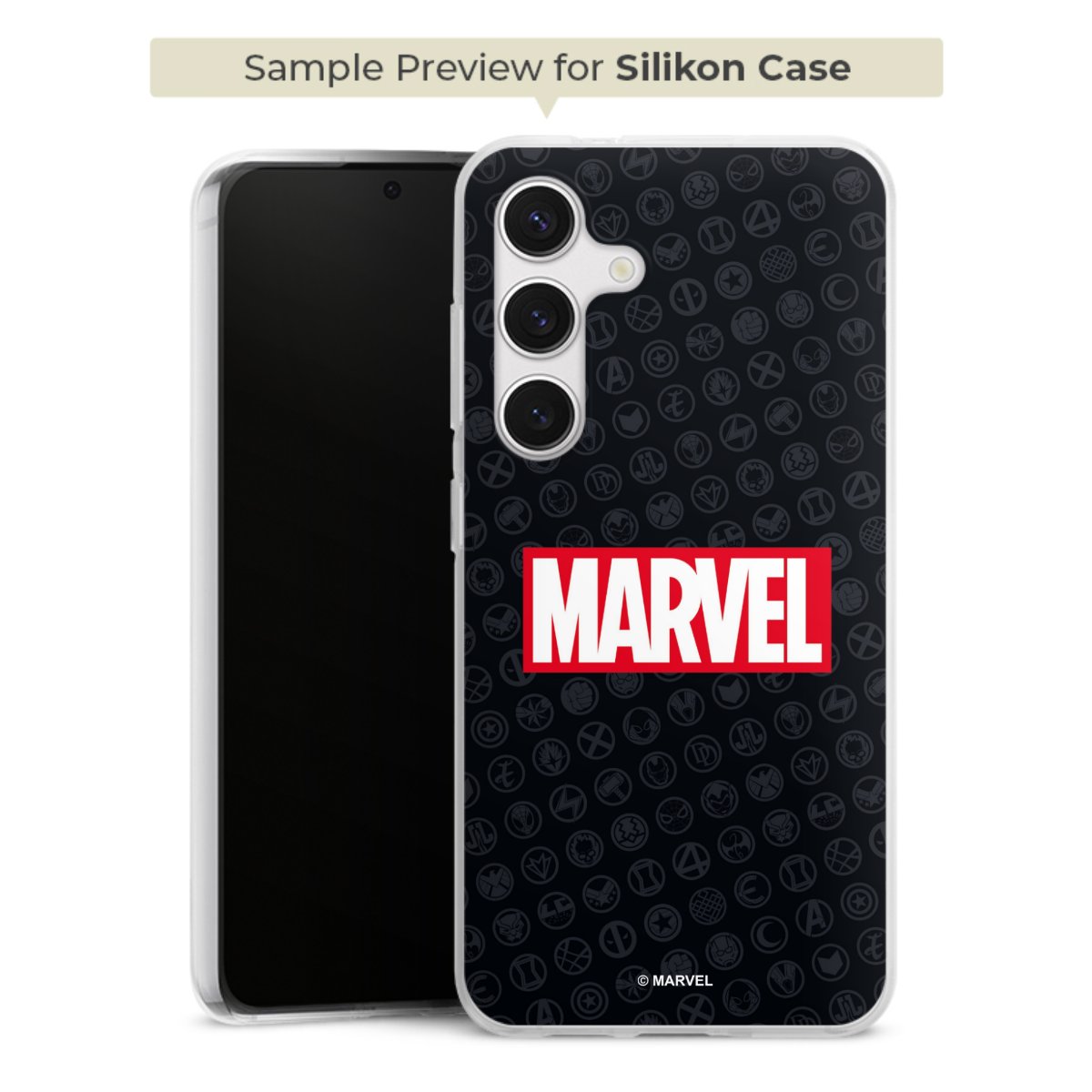 Marvel Logo Black Red 