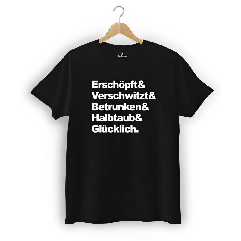 T-Shirts Männer schwarz