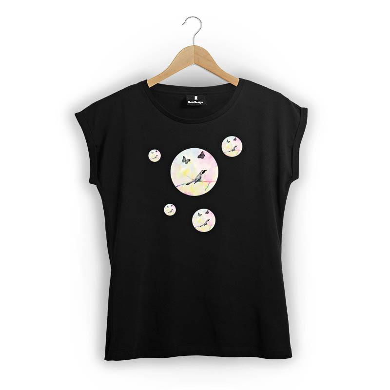 T-Shirts Frauen schwarz