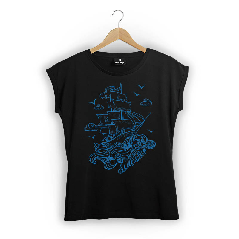 T-Shirts Frauen schwarz