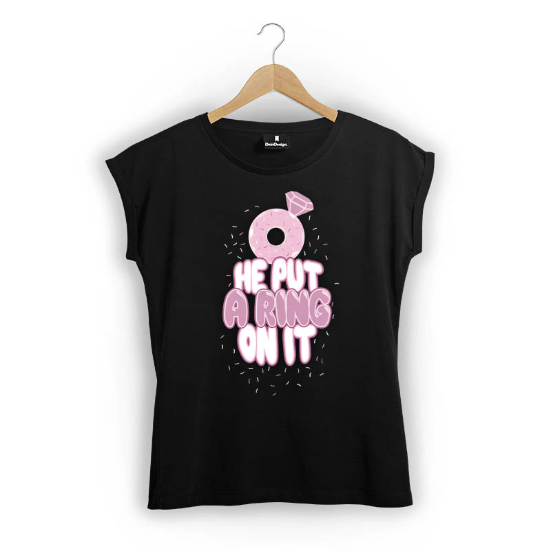 T-Shirts Frauen schwarz