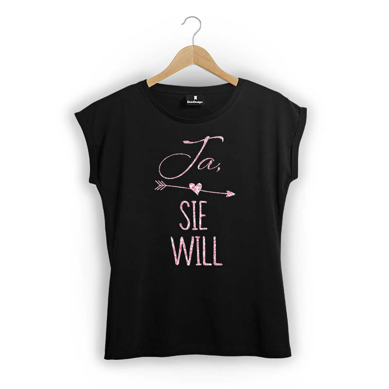 T-Shirts Frauen schwarz