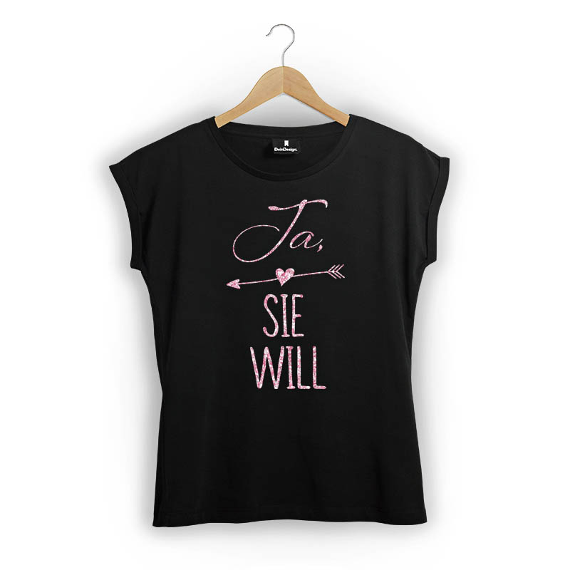 T-Shirts Frauen schwarz