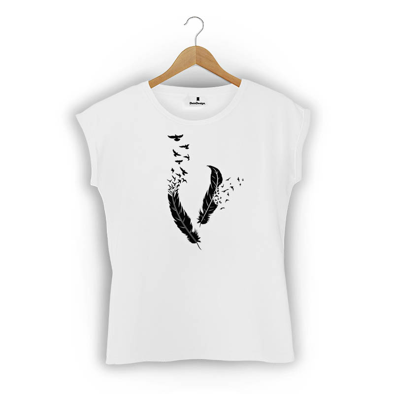 T-Shirts Frauen weiß