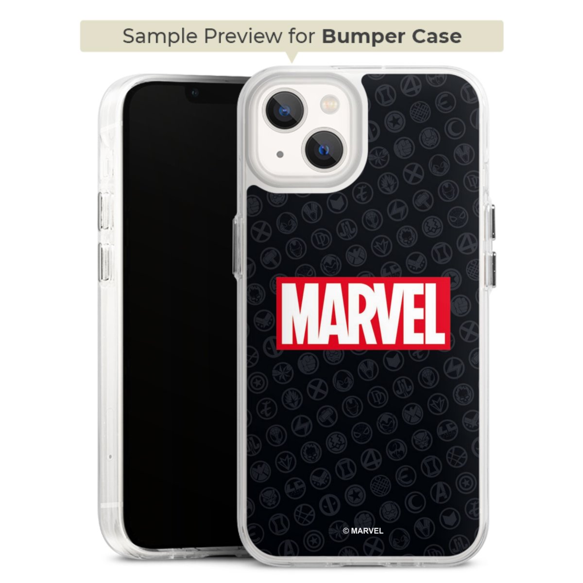 Marvel Logo Black Red 