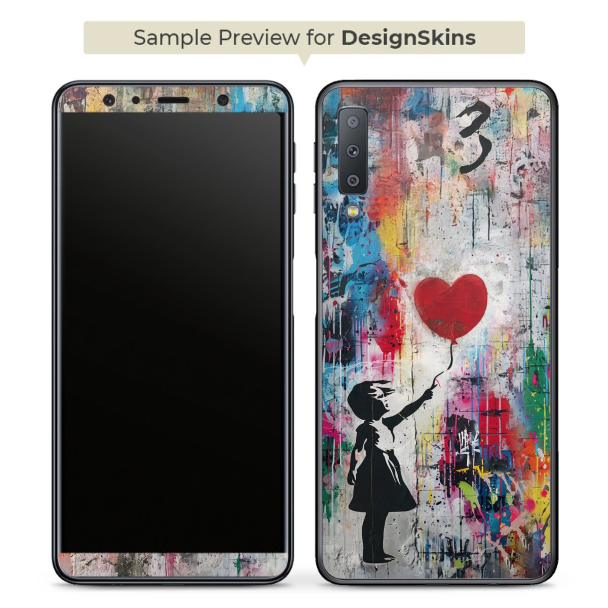 Balloon Girl Colorful