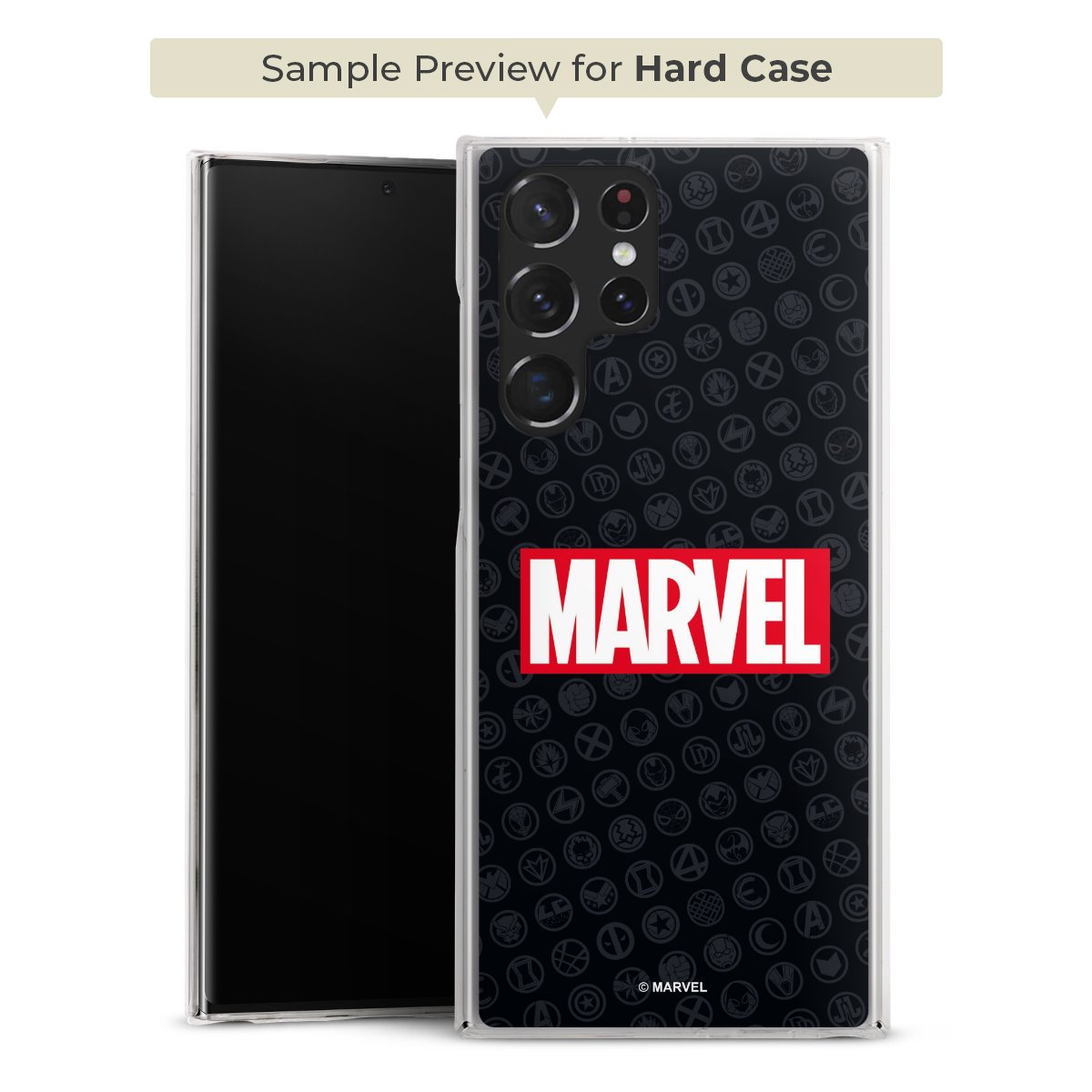 Marvel Logo Black Red 